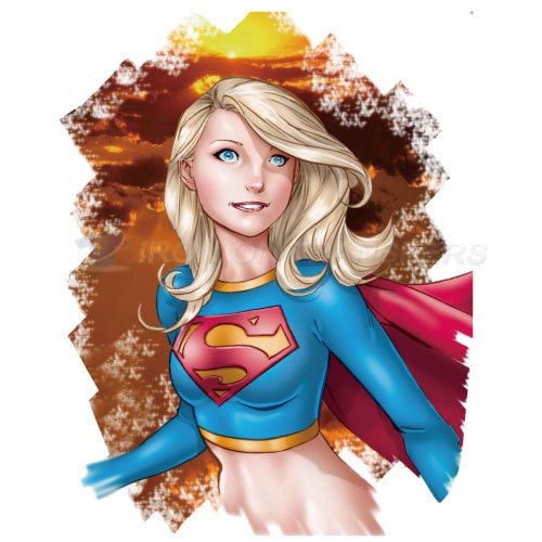 Supergirl Iron-on Stickers (Heat Transfers)NO.279